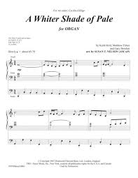 A whiter shade of pale is the debut single by the english rock band procol harum, released 12 may 1967. A Whiter Shade Of Pale For Organ By Procol Harum Digital Sheet Music For Sheet Music Single Download Print H0 567499 Sc001291365 Sheet Music Plus