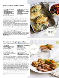 Spinach Ricotta Chicken Traybake Ricotta Stuffed Chicken Stuffed Peppers Light Recipes