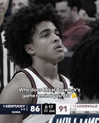 Michael Brown Junior Highlights from Kentucky Versus Louisville Game