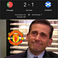Man United fans watching Portugal vs Scotland Details 👇👇👇  https://bit.ly/3ThXpTF
