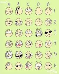 expression chart thingies pt 2 corpse party amino amino