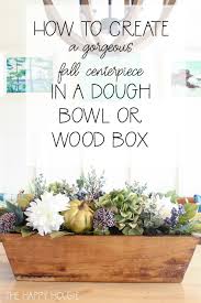 A wide variety of pattern bowl options are available to you, such as material, feature, and commercial buyer. Diy Fall Centerpiece In A Dough Bowl The Happy Housie