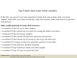 The employee presents this letter, issued by the employer, to the bank to ensure that he is currently employed and has a constant source of income. Top 5 Bank Clerk Cover Letter Samples