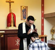 Father Phillip Dufour visits TMC