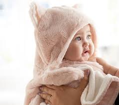Hello kitty baby gift set. Nursery Fur Kitty Baby Hooded Towels Pottery Barn Kids