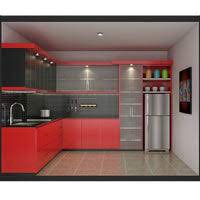 Kitchen set, wardrobe, roomset, cafe, restaurant & interior design. Mebel Sukabumi Minimalis Kitchen Set Kamar Set Interior Desain Design Studio