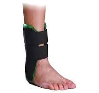 Orthomen Air Gel Ankle Brace Stirrup Ankle Splint for Sprains and Strains,  Universal