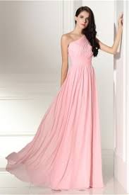 Are you looking for cute summer wedding guest dresses that you can easily recreate? Elegant One Shoulder Long Pink Chiffon Wedding Guest Bridesmaid Dress