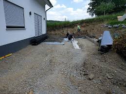 Self building house, drainage, drain pipe connection to gullies self building house, drainage, drain five mile house drainage mill and public footpath by the river bure at runham, norfolk, united. Gartenteam Murkens Drainage