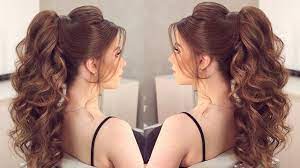 This hairstyle is encouraged as it is easy to convert to different hairstyles. Western Bridal Hairstyle L Wedding Hair Style Girl L Pony Hairstyle L Wedding Hairstyles For Girls Youtube
