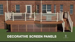 First of all just painting the deck all in the same color made such a difference! Lattice By Rdi Deckexpressions