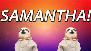 Happy Birthday Samantha Sloth Happy Birthday Rap Youtube