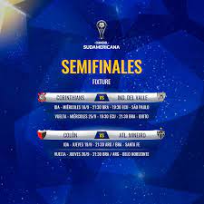 This is the overview which provides the most important informations on the competition copa sudamericana in the season 2019. Definidas Las Fechas De Las Semifinales De La Conmebol Sudamericana 2019 Conmebol