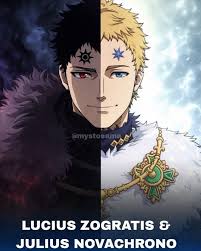 Who are the two characters in Black Clover?
