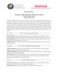 Alternative Beliefs under and after State Socialism