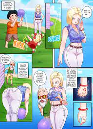 ANDROID 18 DOUJIN AND MASTER ROSHI – PINK PAWG » Hentaia