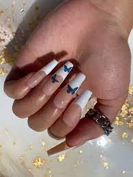 4.5 out of 5 stars (47) $ 25.00. Nails Impressed Baby Blue Butterflies Nail Set White
