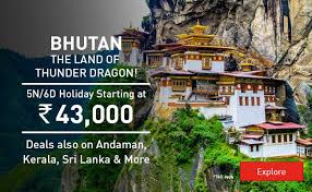 Looking For Bhutan Tour Packages Get Customized Packages At Lowest Prices Book Now From Make Our Travel For Booking Cal Travel Tours Tour Packages Us Travel