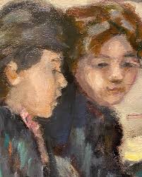 Paris Café is one of Dan McCaw's emblematic works. I've known Dan for more  than twenty years—our studios once stood