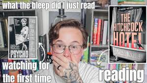 Reading The Hitchcock Hotel and Watching Psycho for the first time🚿  reading vlog wtb did I just read