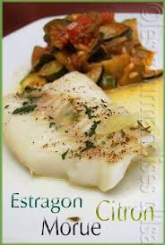 Morue Sauce Au Beurre Citronne Et A L Estragon Avec Images Recette Poisson Morue Alimentation