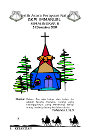 Tertib acara perayaan natal rhkbp dan nhkbp : Doc Tertib Acara Perayaan Natal Gkpi Immanuel Beltasar Pakpahan Academia Edu