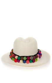 Double Band Panama Hat By Valdez Panama Hats Moda Operandi Chapeau Coiffe