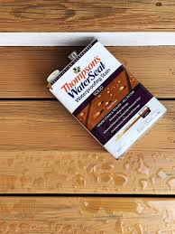 Let it sit for a few minutes, then scrub the area with a scrub brush. Front Porch Update Thompson S Water Seal Review Use Instructions