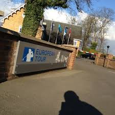 Hang on, it may take a few extra days to confirm. European Tour Office Wentworth Drive