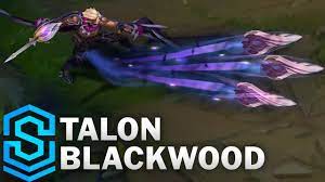 Talon Blackwood Skin Spotlight - Pre-Release - League of Legends - YouTube