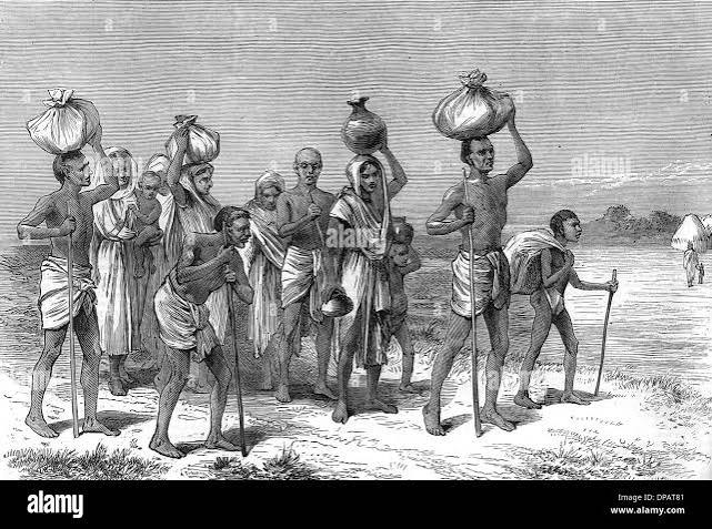 Famine india 1874 hi-res stock photography and images - Alamy