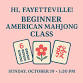 Learn American Mahjong in Fayetteville! event image