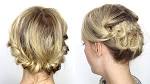 Tutoriel coiffure facile cheveux mi-longscourts -