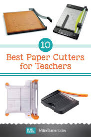 During the paper cutting process, the arm lever is pulled up and down to make straight and clean cuts. Top 10 Best Paper Cutters For Teachers We Are Teachers
