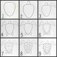 Foil Sea Turtle And Fish Collage Deep Space Sparkle Turtle Drawing Turtle Art Drawings