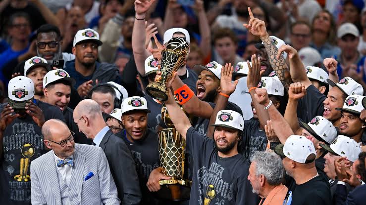 The Comeback Knicks are the Champion Knicks. Brunson scores 45, and New York  tops Spurs for title
