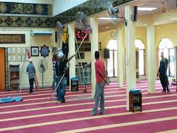 #newnormal di masjid hanya diperbolehkan untuk salat. Program Gotong Royong Di Masjid Felda Bukit Bading