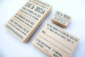 Custom Wedding Stamp Set For Diy Wedding Invitations Personalized Stamp Set Includes Wedding Invitation Stamp Wedding Invitations Diy Fun Wedding Invitations