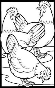 Three French Hens Bird Drawings Bird Coloring Pages Chicken Art