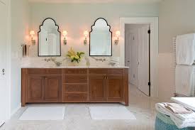 Modern style black (dark espresso) color finish double sink vanity. 3 Simple Bathroom Mirror Ideas Artmakehome