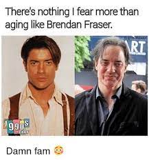 A golden papyrus map of ancient. Brendan Fraser Memes