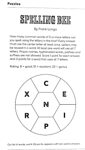 Spelling is the foundation of all the words that we know. Nytimes Mini Spelling Bee