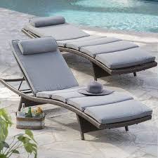 Coral Coast Sola All Weather Wicker Adjustable Chaise Lounge Set Of 2 Walmart Com Pool Lounge Chairs Lounge Chair Outdoor Pool Chaise Lounge