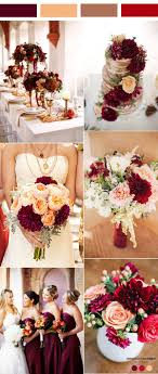 35 Inspiring Burgundy And Peach Wedding Ideas For 2017 Wedding Colors Peach Wedding Fall Wedding Colors
