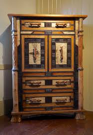 Www Lpostrustics Com Adirondack Rustic Chifferobe Dresser Made With Cherry Cedar Birch Adirondack Rustic Furniture Rustic Cabin Decor Rustic Furniture Design