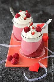 Verrine Framboise Pour La Saint Valentin Verrine Framboise Recettes Saint Valentin Gateaux Et Desserts