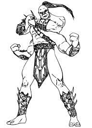 Download picture use the download button {to see|to find out|to view} the full image of mortal kombat c Goro Mortal Kombat Coloring Page Free Printable Coloring Pages For Kids