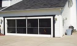 Make this diy screen door. Sliding Garage Door Screen Garage Door Screengarage Door Screen