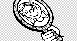 Color online with this game to color users coloring pages coloring pages and you will be able to share and to create your own gallery online. Drawing Line Art Mirror Compact Mirror Coloring Page Face Hand Computer Png Klipartz