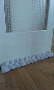 My Version Of Cold Stopper From Old Towels Inspiration From Pinterest Door Draught Stopper Draft Stopper Old Towels